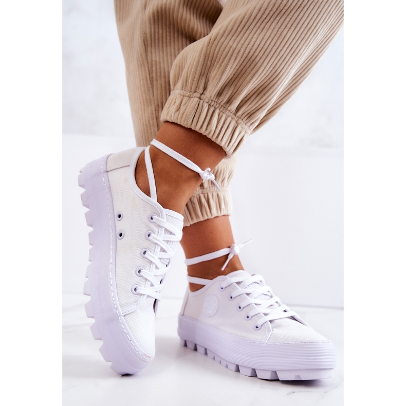 Dámské tenisky Big Star JJ274488 Bílé bílý 2