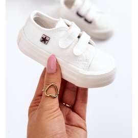 Dětské klasické tenisky Big Star JJ374037 Bílé bílý 1