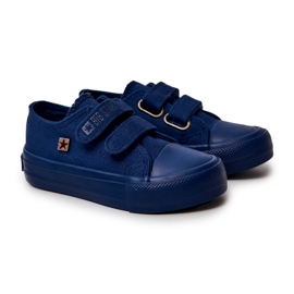 Dětské klasické tenisky Big Star JJ374044 Navy Blue ['námořnictvo'] modrý 1