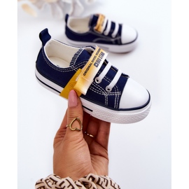 Dětské nízké tenisky Big Star JJ374077 Navy Blue modrý 1