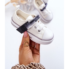 Dětské nízké tenisky Big Star JJ374075 Bílé bílý 1