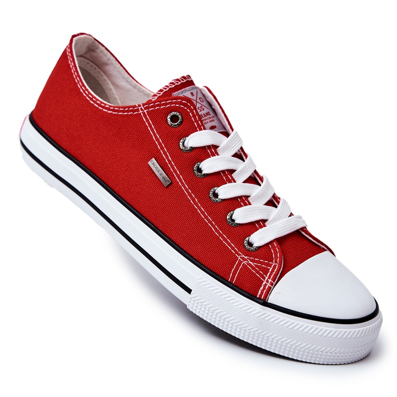 Pánské klasické tenisky Cross Jeans JJ1R4002C červené červený 1