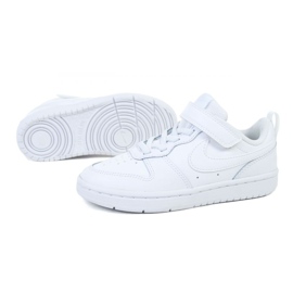 Nike Court Borough Low 2 Jr BQ5451-100 bílý 1