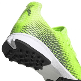 Kopačky Adidas X Ghosted.3 Tf Jr EG8216 vícebarevný zelená 4