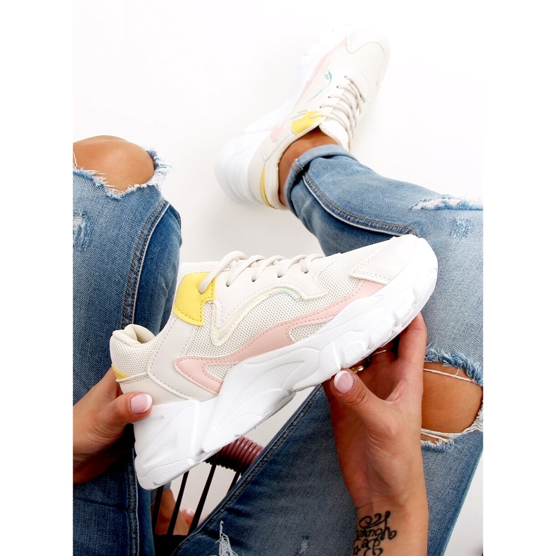 Béžová sportovní obuv BL196P Béžová béžový 1 Béžová sportovní obuv BL196P Béžová béžový 1