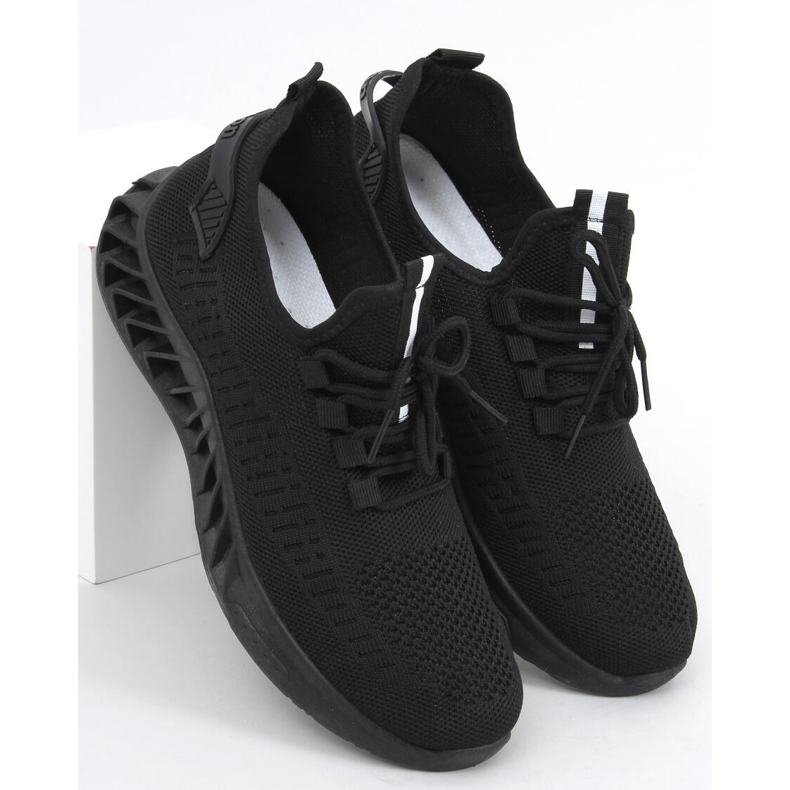 Ponožkové sportovní boty Kenza Black černá 2