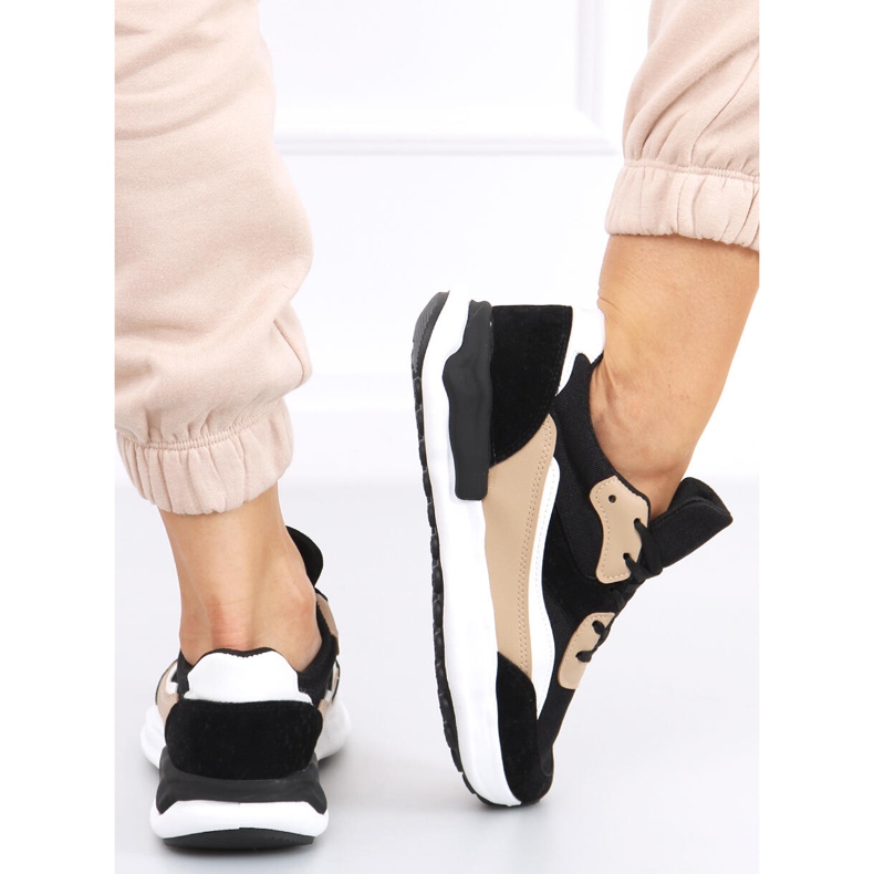 Nydia Black Trainers černý 1