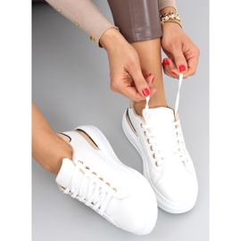 Dámské tenisky Silvia WH / BEIGE béžový bílý 1