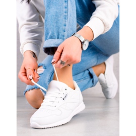 TRENDI Klasické sportovní boty bílý 1