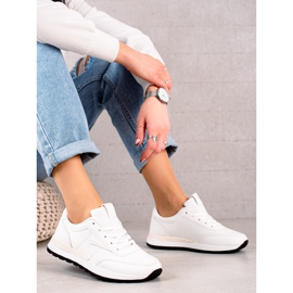 TRENDI Bílé sportovní boty bílý 1