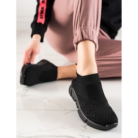 SUPER COOL Černé sportovní tenisky černý 2