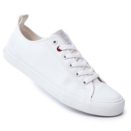 Pánské Materiál Sneakers Big Star JJ174001 White bílý 1