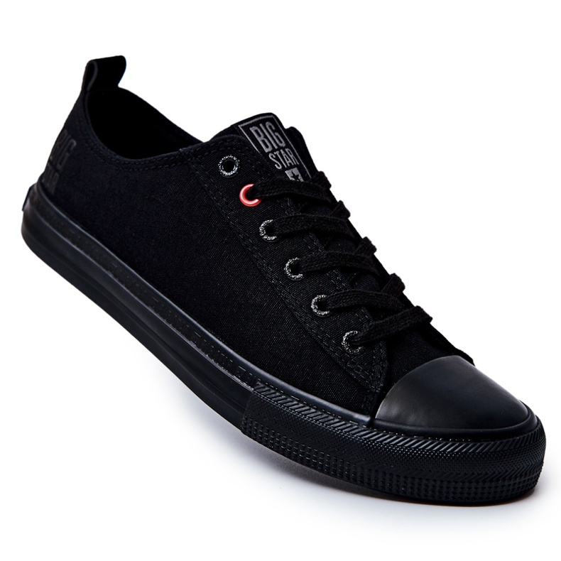 Pánské Materiál Sneakers Big Star JJ174003 Black černá 1
