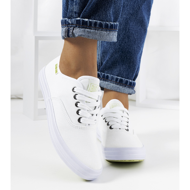 Dámské bílé tenisky Big Star JJ274260 bílý 1