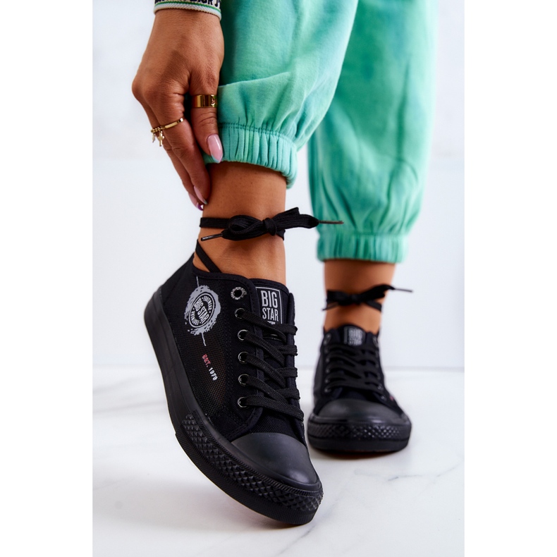 Dámské tenisky Big Star JJ274A256 Černé tenisky černá 1