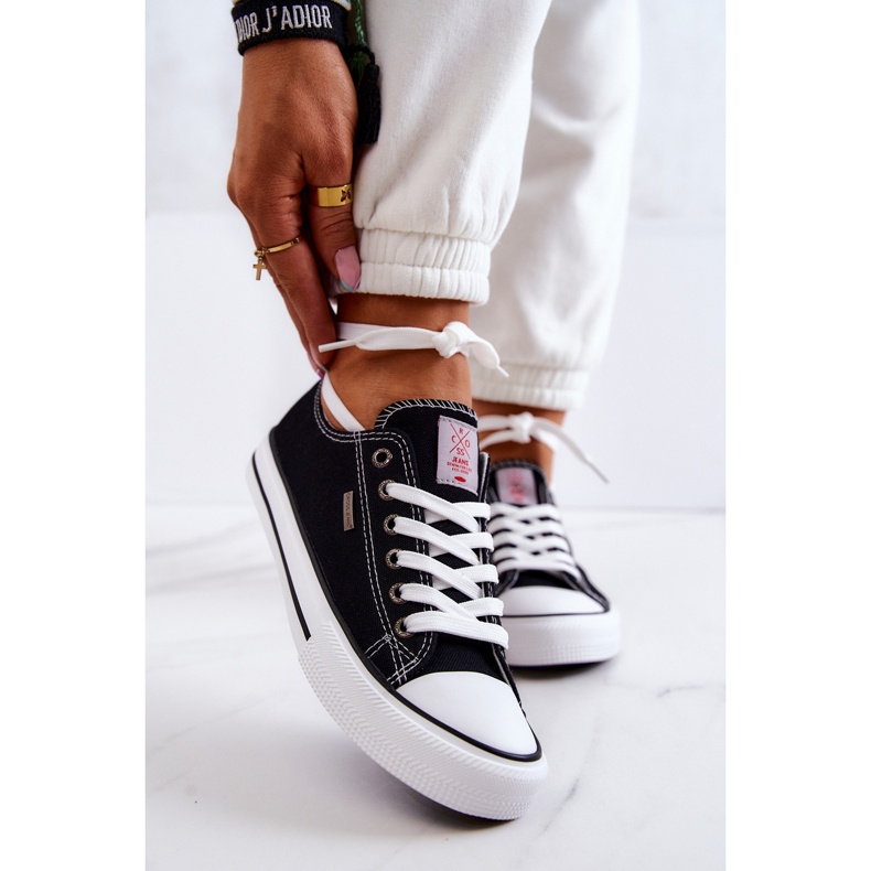 Dámské klasické tenisky Cross Jeans JJ2R4011C Black černý 1