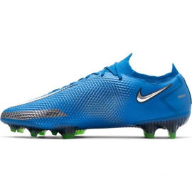 Kopačky Nike Phantom Gt Elite Fg M CK8439 400 modrý modrý 1