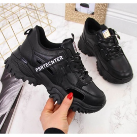 Tenisky na silné podrážce Novinky W EVE258A černé černá 1