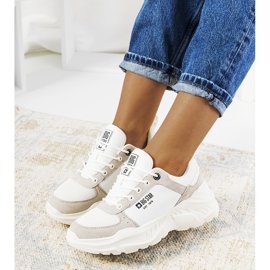 Bílé tenisky Big Star JJ274288 bílý šedá 1