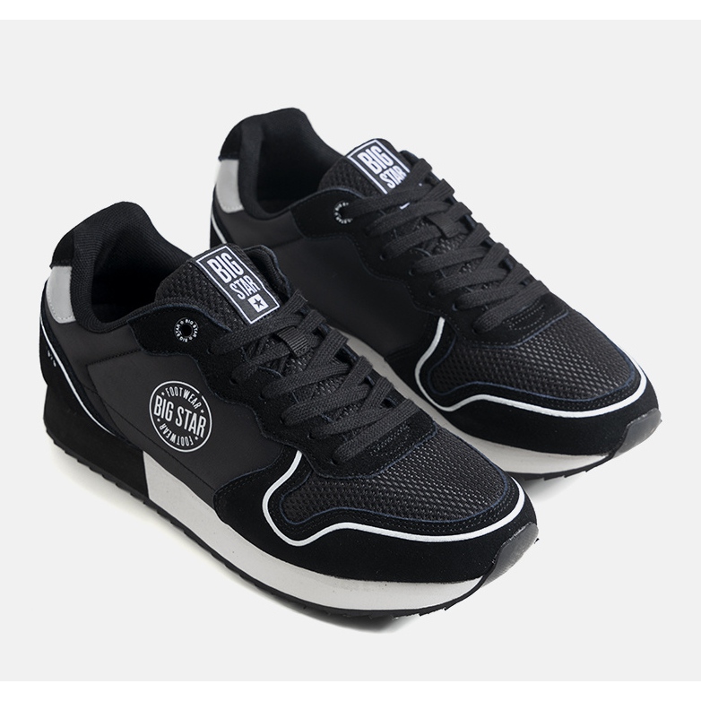 Černé pánské tenisky Big Star JJ174140 černá 1