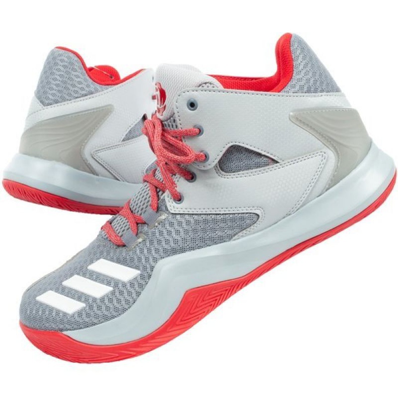 Basketbalová bota Adidas D Rose Boost M B72957 šedá odstíny šedé 1