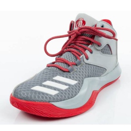 Basketbalová bota Adidas D Rose Boost M B72957 šedá odstíny šedi 2