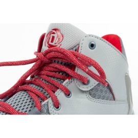 Basketbalová bota Adidas D Rose Boost M B72957 šedá odstíny šedi 5