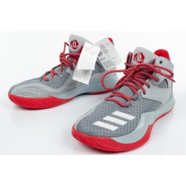 Basketbalová bota Adidas D Rose Boost M B72957 šedá odstíny šedi 7