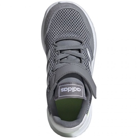 Boty adidas Archivo Jr EH0532 červený šedá 1