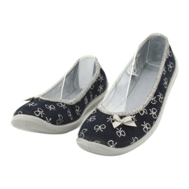 Dětské baleríny Befado s mašlí 980Y097 černé černá 2 Dětské baleríny Befado s mašlí 980Y097 černé černá 2