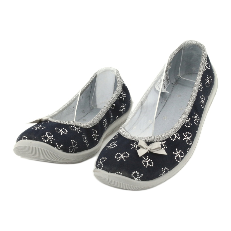 Dětské baleríny Befado s mašlí 980Y097 černé černá 2 Dětské baleríny Befado s mašlí 980Y097 černé černá 2