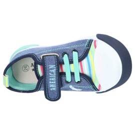 American Club Světle BOYS BOYS BOYS AMERICKÝ TEN14/22 Džíny Kožená vložka modrý 3