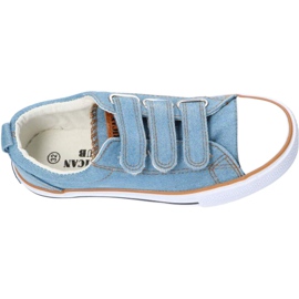 American Club LH73 / 22 džínové tenisky modrý 3