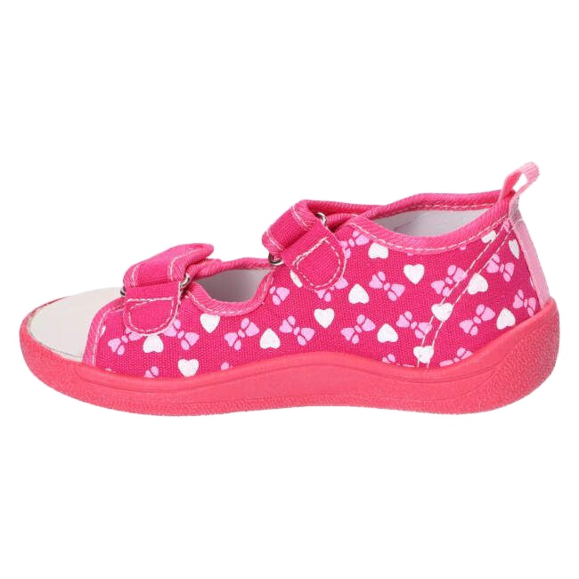 American Club Americké sandály pantofle, kožená vložka TEN19 / 22 Pink růžový 2