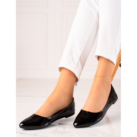 Seastar Černé lakované baleríny černý 1