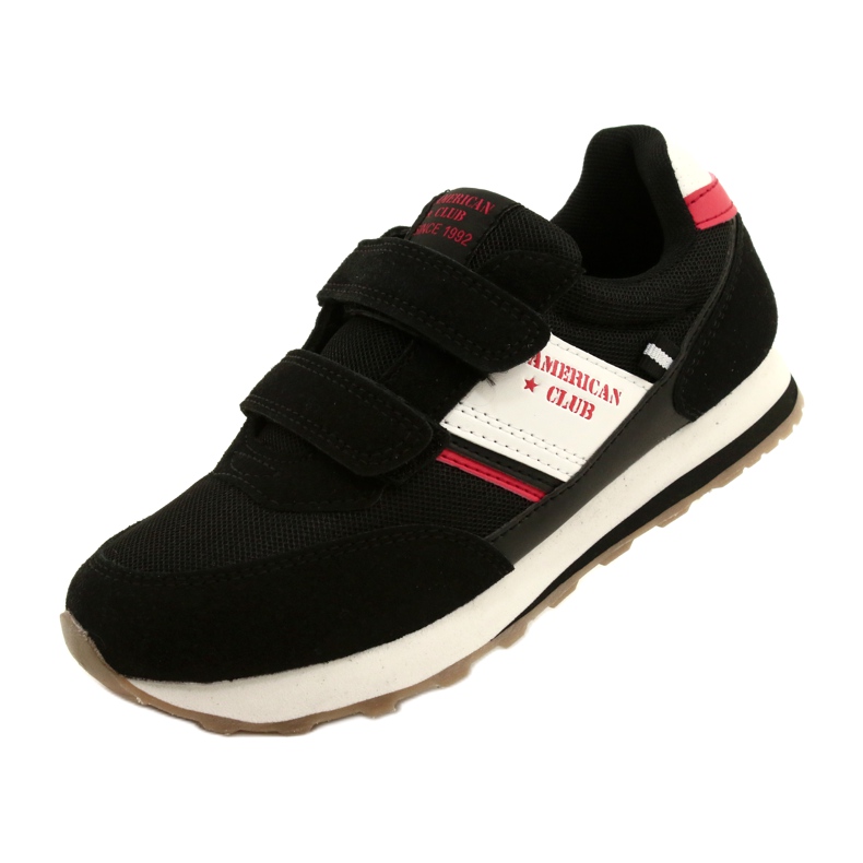 Black Sports Shoes Black American Club ES90/22 černá 3