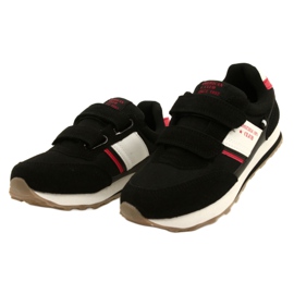 Black Sports Shoes Black American Club ES90/22 černá 2