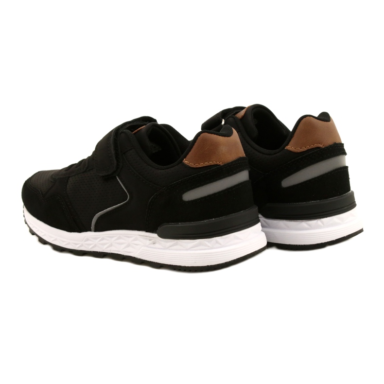 American Club AA16/22 Black Sports Shoes černá 4