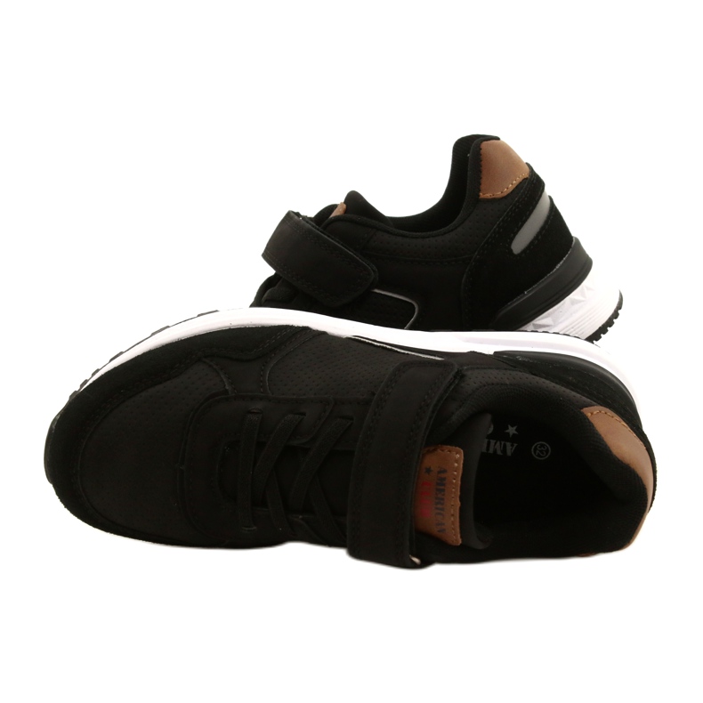 American Club AA16/22 Black Sports Shoes černá 5