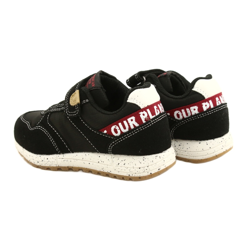 American Club Americká sportovní obuv na suchý zip ES86/22 černá 6