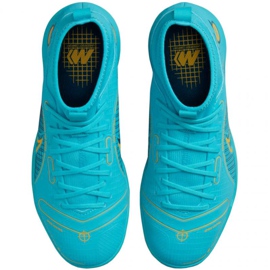 Kopačky Nike Mercurial Superfly 8 Academy Ic Jr DJ2860 484 modrý modrý 1