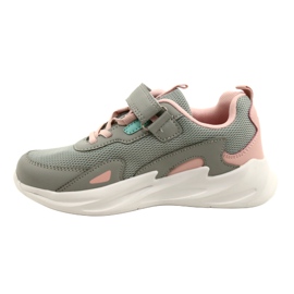 Módní sportovní obuv American Club AA22 / 22 Grey růžový 1