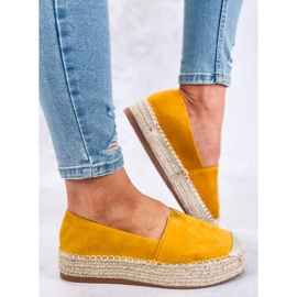 Dámské espadrilky Pilar Yellow žluť 1