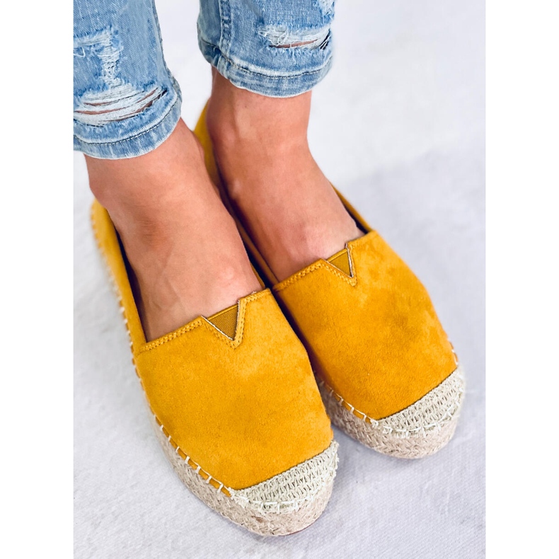 Dámské espadrilky Pilar Yellow žluť 2