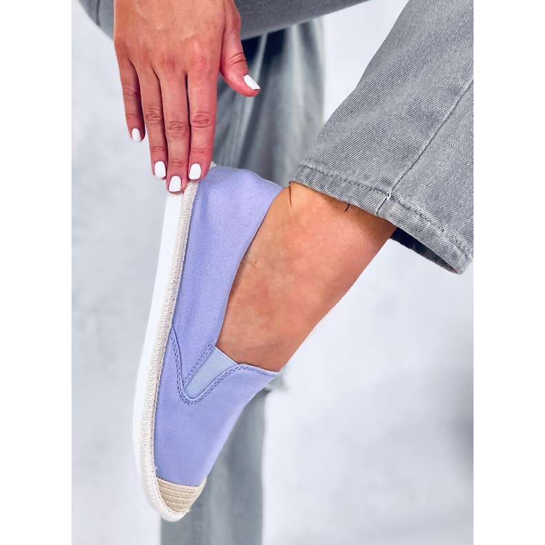 Dámské espadrilky Alba Purple fialový 1 Dámské espadrilky Alba Purple fialový 1