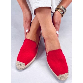 Dámské espadrilky Carmen Red červený 2