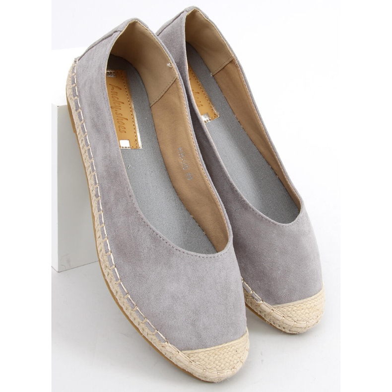 Dámské espadrilky Camino Grey šedá 2