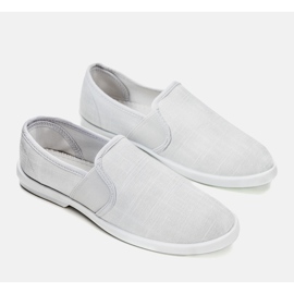 Šedé pánské tenisky Alfro šedá 1