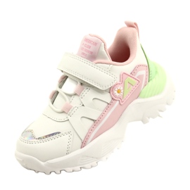 American Club Americký klubový suchý zip s hologramem AA25/22 White bílý 3