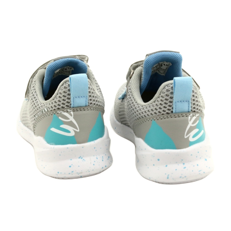 Sportovní obuv American Club RD13/22 na suchý zip Šedá 6